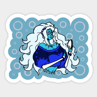 Gypsy Blue Sticker